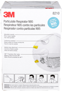 3M N95 Particulate Respirator without Vent (20 Box)