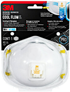 3M N95 Particulate Respirator with Vent (10 Pack)