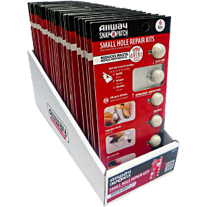 Allway Snap-N-Patch, Small Hole Repair 6 Dot Kit, 