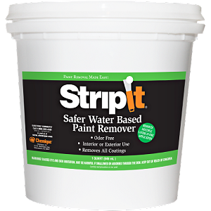 Stripit Safer Water Base  Remover Quart