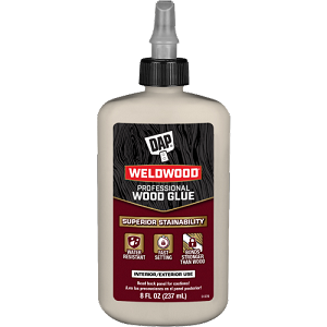 DAP Weldwood Pro Wood Glue Yellow 8oz
