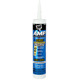 DAP AMP Window & Door White 9oz