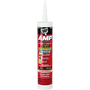 DAP AMP Kitchen & Bath White 9oz
