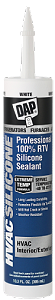 DAP HVAC Silicone White 10.3oz