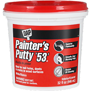 DAP Painters Putty White Quart