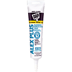 DAP Alex Plus White 5.5oz Tube