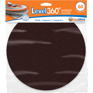 Full Circle Sanding Disc 60G  (5 Pack)