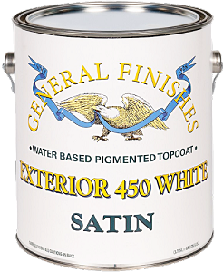General Finishes Exterior 450 White Satin Gallon
