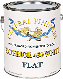 General Finishes Exterior 450 White Flat Gallon