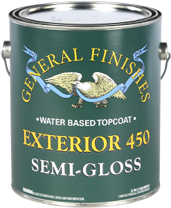 General Finishes Exterior 450 Clear Semi-Gloss Gallon
