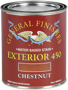 General Finishes Exterior 450 Stain Chestnut Quart