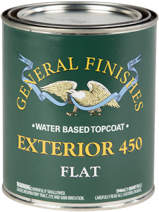 General Finishes Exterior 450 Clear Flat Quart
