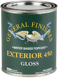 General Finishes Exterior 450 Clear Gloss Quart
