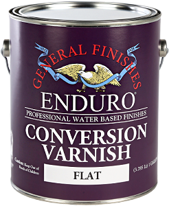 General Finishes Conversion Varnish With Catalyst Flat Gallon 