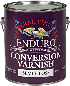 General Finishes Conversion Varnish With Catalyst Semi-Gloss Gallon