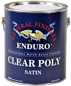 General Finishes Enduro Clear Poly Satin Gallon 