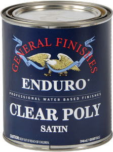 General Finishes Enduro Clear Poly Satin Quart