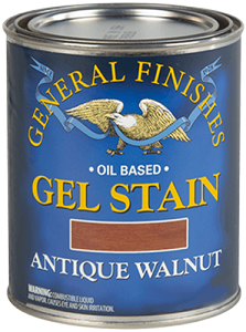 General Finishes Gel Stain Antique Walnut Pint 