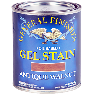 General Finishes Gel Stain Antique Walnut Quart