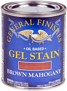 General Finishes Gel Stain Brown Mahogany Pint 