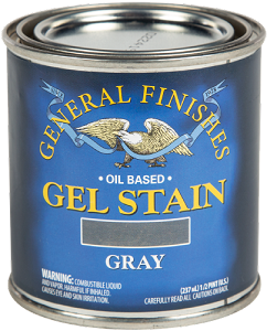 General Finishes Gel Stain Gray Half Pint
