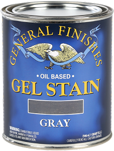 General Finishes Gel Stain Gray Quart