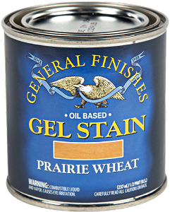 General Finishes Gel Stain Prairie Wheat Half Pint