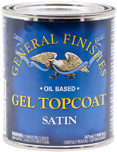 General Finishes Gel Top Coat Satin Pint
