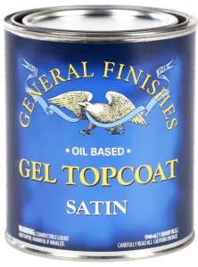 General Finishes Gel Top Coat Satin Quart