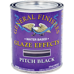 General Finishes Glaze Effects Pitch Black Pint