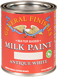 General Finishes Milk Paint Antique White Pint 