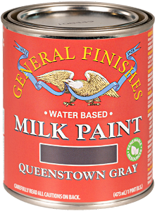 General Finishes Milk Paint Queenstown Gray Pint 