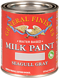 General Finishes Milk Paint Seagull Gray Pint 