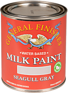 General Finishes Milk Paint Seagull Gray Quart