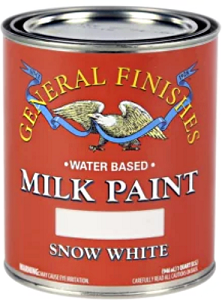 General Finishes Milk Paint Snow White Quart
