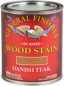 General Finishes Oil Stain Danish Teak Quart