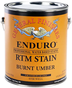General Finishes RTM Stain Burnt Umber Gallon 