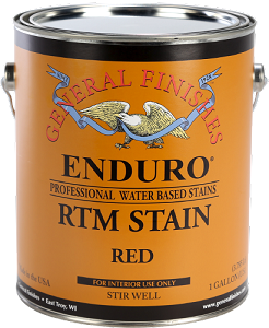 General Finishes RTM Stain Red Gallon