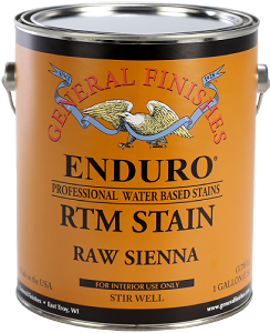 General Finishes RTM Stain Raw Sienna Gallon