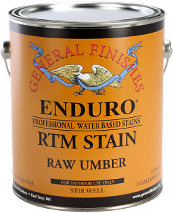General Finishes RTM Stain Raw Umber Gallon