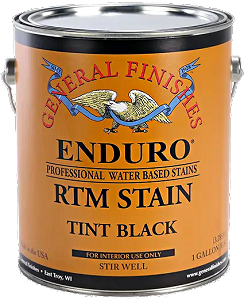 General Finishes RTM Stain Tint Black Gallon