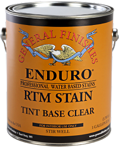 General Finishes RTM Stain Tint Base Clear Gallon