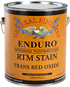 General Finishes RTM Stain Trans Red Gallon