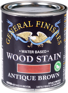 General Finishes Water Base Stain Antique Brown Pint