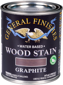 General Finishes Water Base  Stain Graphite Pint