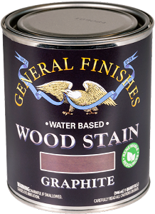General Finishes Water Base  Stain Graphite Quart