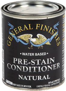 General Finishes Water Base Pre-Stain Conditioner Natural Pint