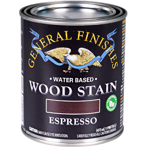 General Finishes Water Base  Stain Espresso Pint 