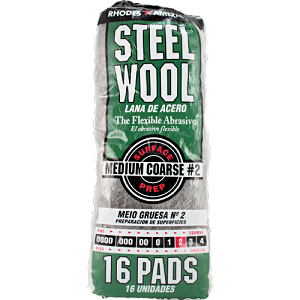 Rhodes America #2 Steel Wool (16 Pack)