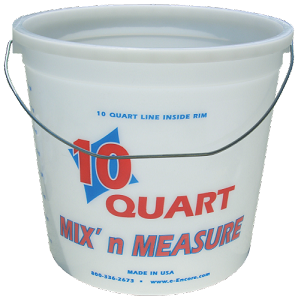 IPL Mix N' Measure Pail 10-Quart